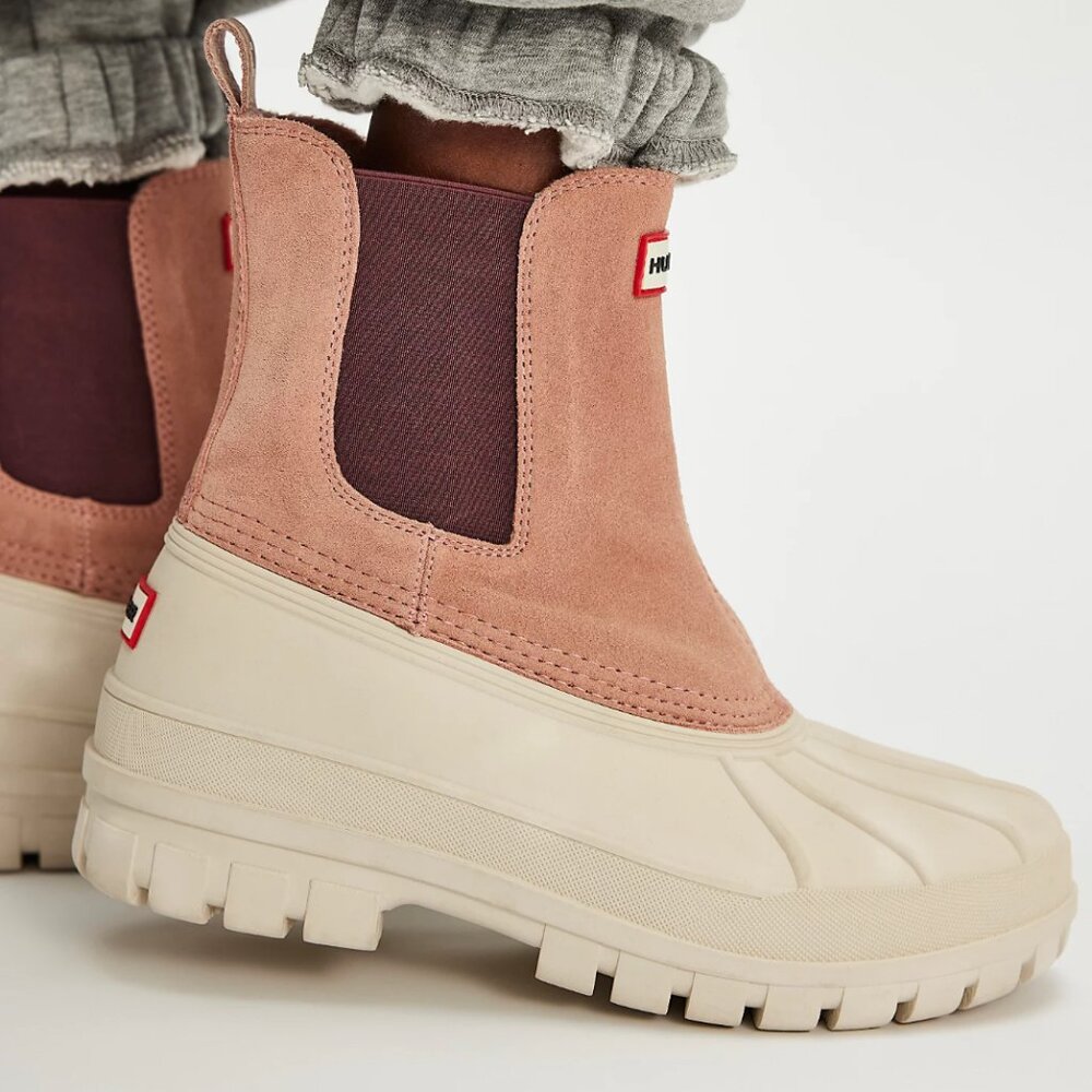 NEW Hunter Sutton Chelsea Duck Waterproof Boots